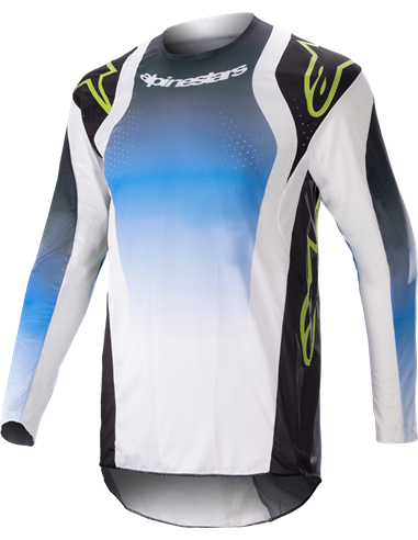 Camiseta motocross T-Star Push Bl/Wt 2X Alpinestars 3760823-9702-2X