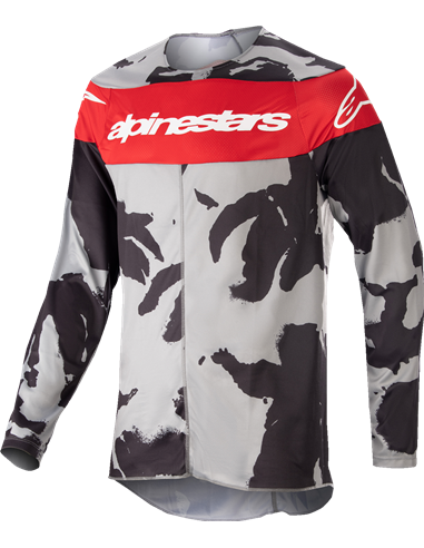 Camiseta motocross Rac-Tact Camo Rojo Xl Alpinestars 3761223-9228-XL