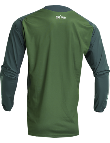 Camiseta Terrain Army/Ch Lg THOR-MX 2023 2910-7168