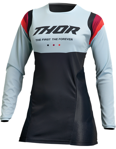 Camiseta Mujer Pulse Rev Bk/Mt Lg THOR-MX 2023 2911-0255