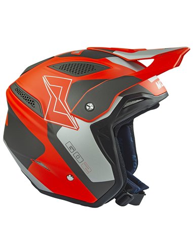 Casco Trial MOTS GO2 Rojo L