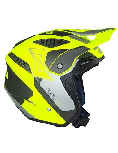 Casco Trial MOTS GO2 Fluor L