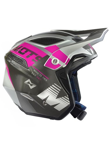 Casco MOTS GO2 Rosa XS