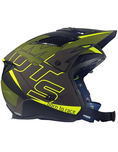 Casco MOTS JUMP UP03 Verde XS