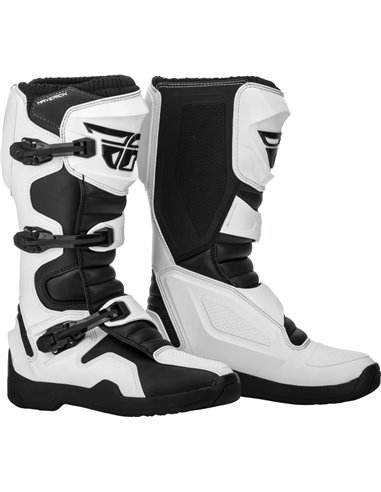 Botas FLY RACING Maverik - Blanco / Negro talla 42 (EU) - 8 (US) 364-67508