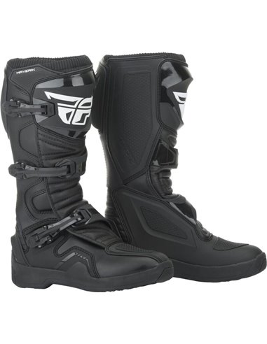 Botas FLY RACING Maverik - Negro talla 40.5 (EU) - 7 (US) 364-67107