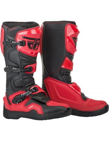 Botas FLY RACING Maverik - Rojo / Negro talla 42 (EU) - 8 (US) 364-67308