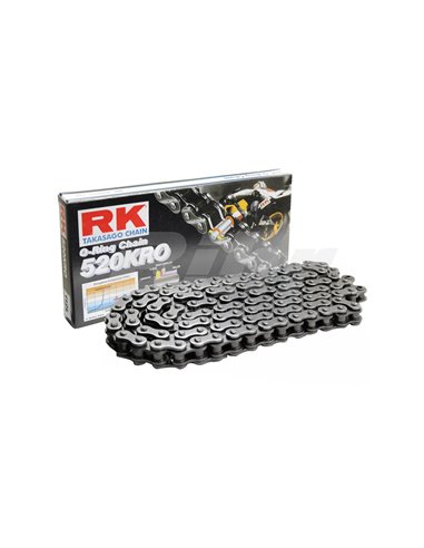 Cadena RK 520KRO amb 114 baules negre