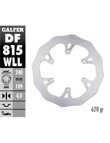 Disco de freno Wave® GALFER DF815WLL