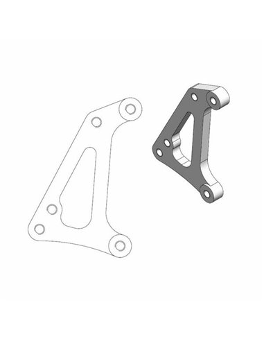 Soporte reubicador para pinza de freno OEM MOTO-MASTER 211081