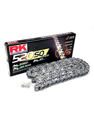 Cadena RK 520SO amb 98 baules negre