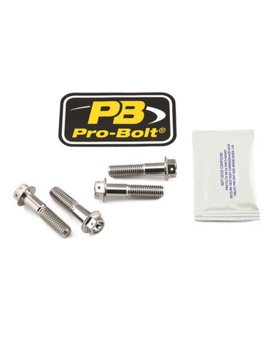 Kit tornillo eje de rueda delantera en acero inoxidable PRO BOLT SSFAPINCH70R