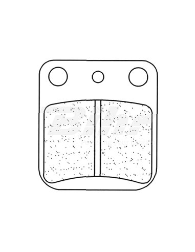 CL Brakes Sintered Pickup Set (2408ATV1) Position: Front