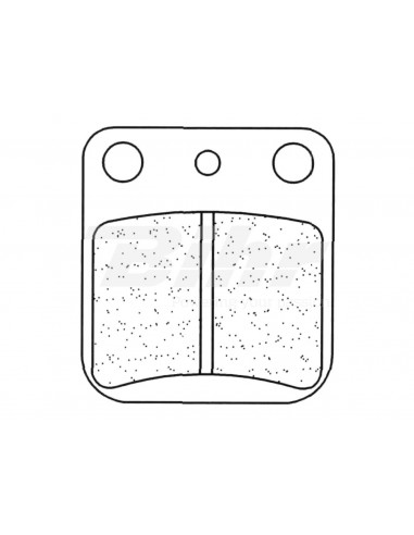 Kit de ramassage fritté CL Brakes (2408ATV1) Position: avant