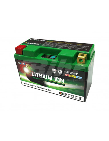 Batterie au lithium Skyrich LIT9B (avec indicateur de charge)