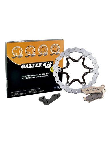 Kit freno delantero sobredimensionado GALFER KG082WFS2