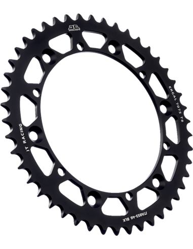 Corona en aluminio RaceLite JT SPROCKETS JTA853.46BLK