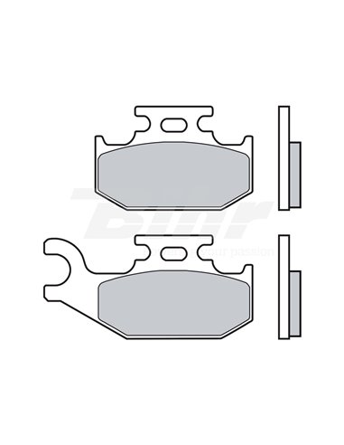 Plaquettes de frein frittées Brembo 07GR74SD Position: arrière