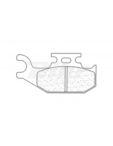 CL Brakes Sintered Pickup Set (1102ATV1) Position: Rear