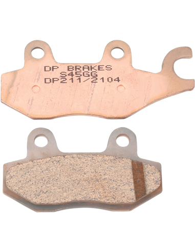 Pastillas de freno sinterizadas estándar DP DP BRAKES DP211