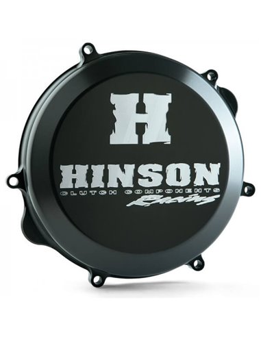 HINSON clutch cover, aluminum, black, for Yamaha YZ250F