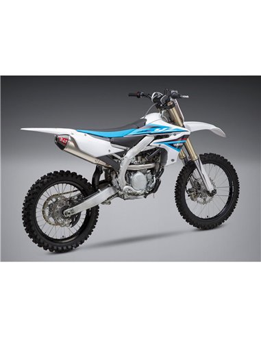 Linea completa escape Yoshimura Signature RS-4, acero inox, Silencioso de aluminio, Yamaha YZ250F 231020D320