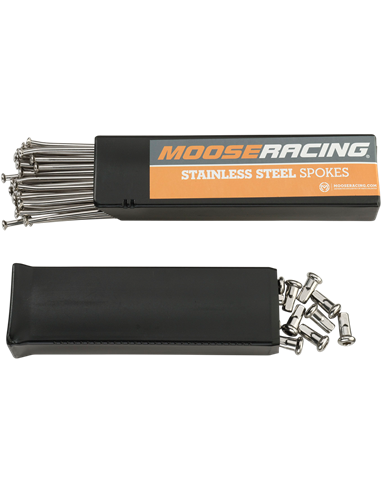 Kit de radios de acero inoxidable MOOSE RACING 1-22-508-S