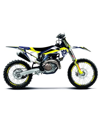 Kit d'autocollants Blackbird Husqvarna 8614N [OPTION: STICKERS + COVER]