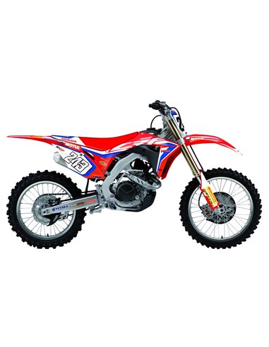 Blackbird Replica HRC 2019 Stickers Kit Stickers + Housse de siège