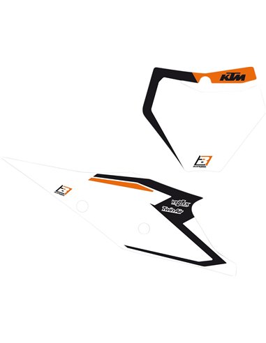 Fonds de plaques ktm 13-15 Blackbird Racing 6507n