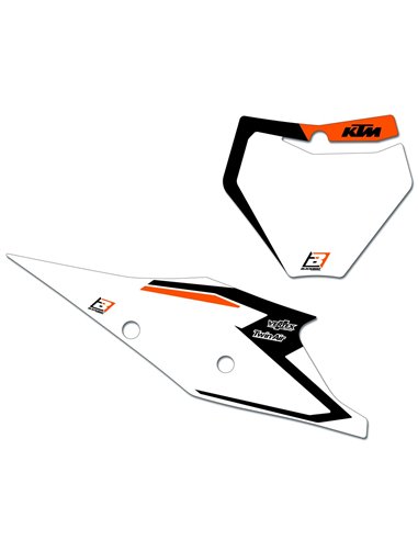 Fonds de plaques ktm 16-18 Blackbird Racing 6508n