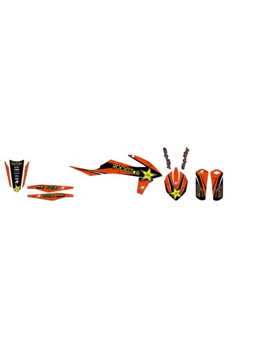 Kit adhesivos Blackbird Rockstar Energy KTM 2545L