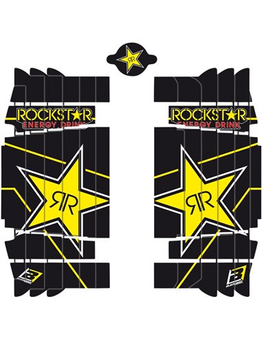 Kit de adesivos de tampas de radiador Rockstar Energy A603L