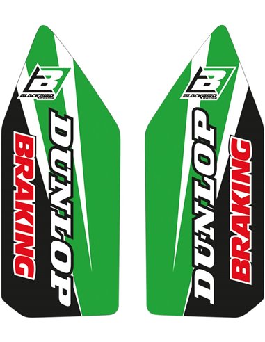 Autocollant de protection fourche Blackbird Kawasaki KX 125/250 1994-03