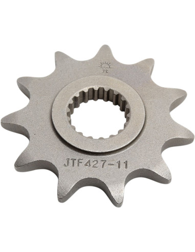 Front drive sprocket JTF427.11 11 teeth 520 PITCH NATURAL STEEL