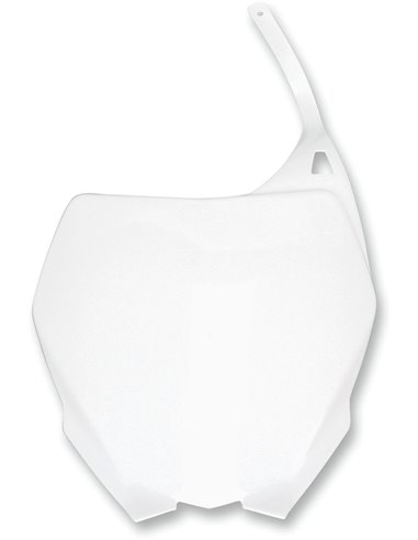 Porta-número frontal UFO-Plast Yamaha branco YA03880-046