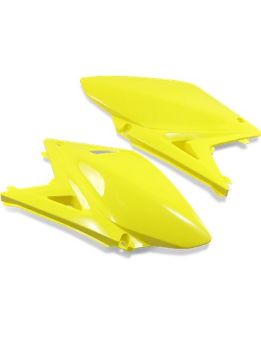 Caches latéraux arrière UFO-Plast Suzuki jaune SU04929-102