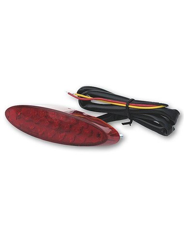 Lampe LED de rechange Pour porte-numéro de couvercle avant Holder-Garde-boue arrière Rouge Fa01314Clb UFO-Plast