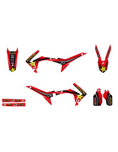 Graphic W/S Cvr Rstar Crf Blackbird Racing 8145L