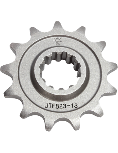 Front drive sprocket JTF823.13 13 teeth 520 PITCH NATURAL STEEL