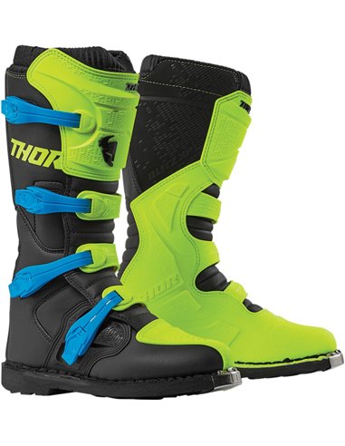 Botas Blitz Xp Flo/Bk 7 THOR-MX 3410-2191 Outlet