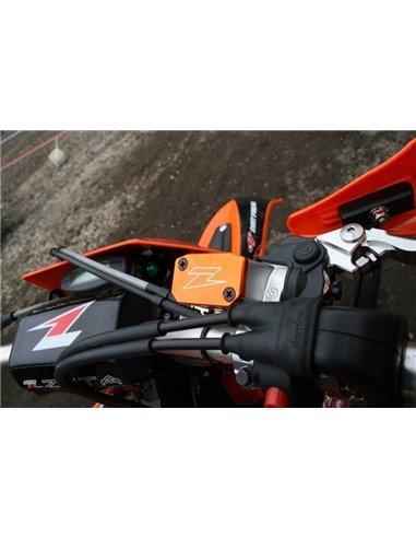 Zeta Racing Couvercle Maître Cylindre de Frein Avant / Embrayage anodisé pour KTM