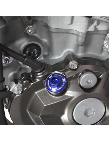 Zeta Oil cap enchimento ZE89-2212 Azul