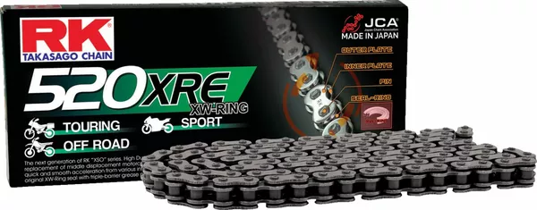 Cadena 520 XRE RK 520XRE-120-CLF