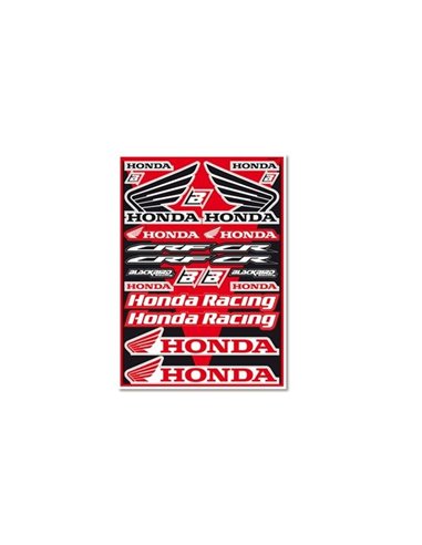 Decal Logo Kit Hon Blackbird Racing 5127