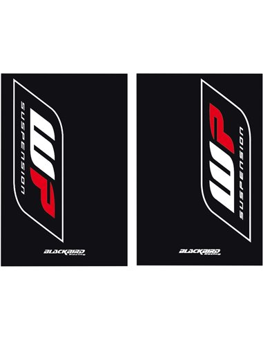 Adesivos de forquilha Wp preto 2Pk Blackbird Racing 5015W