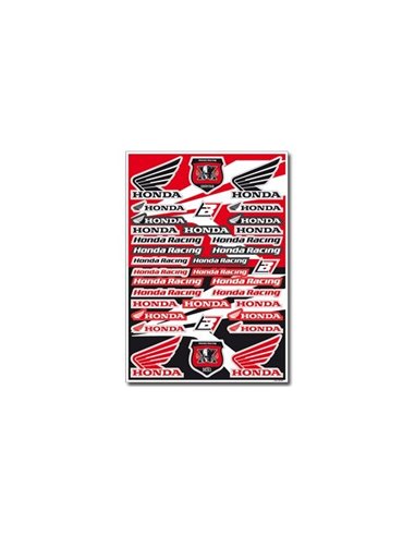 Kit d'adhesius amb el logotip d'Honda Blackbird Racing 5076H