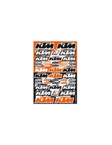 Decal Logo Kit Ktm Pvc Blackbird Racing 5076K