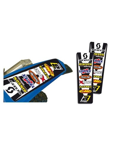 Fender Sponsor Decal Blackbird Racing 5005