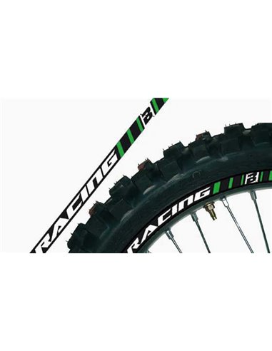 Adesivo de aro verde Blackbird Racing 5081/30